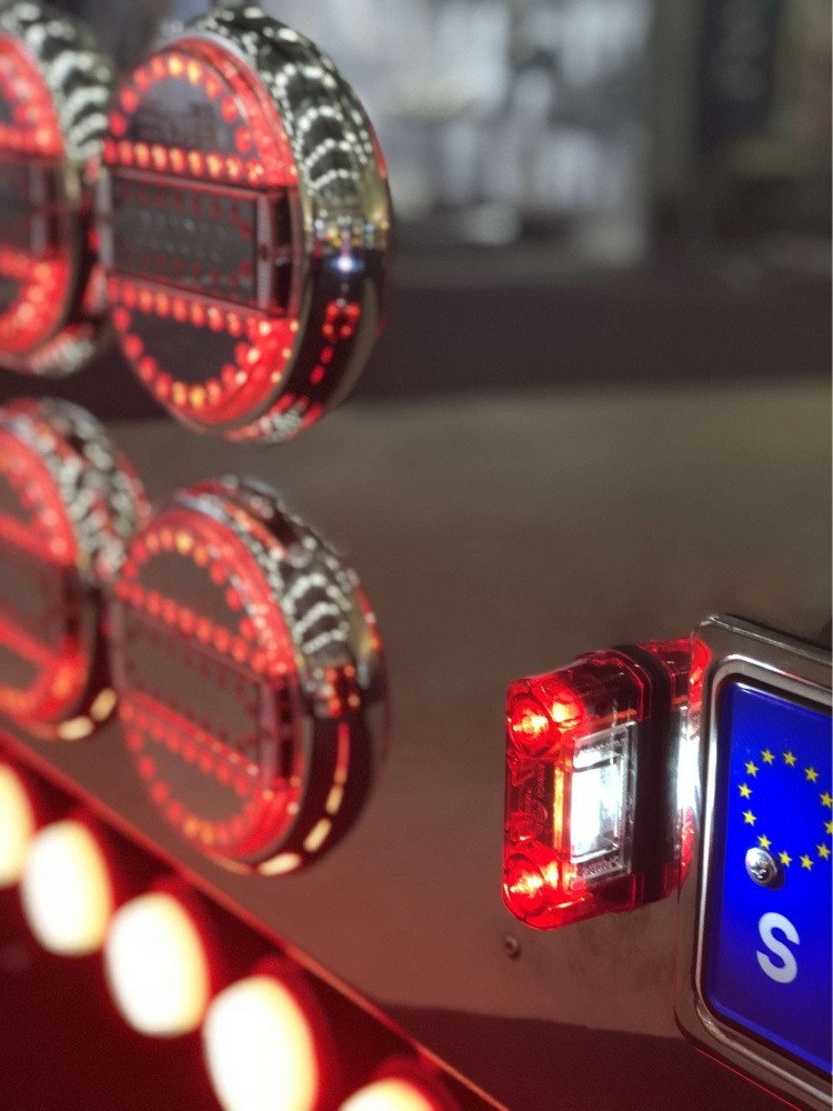 Strands Nsb LED Rot,12-24V