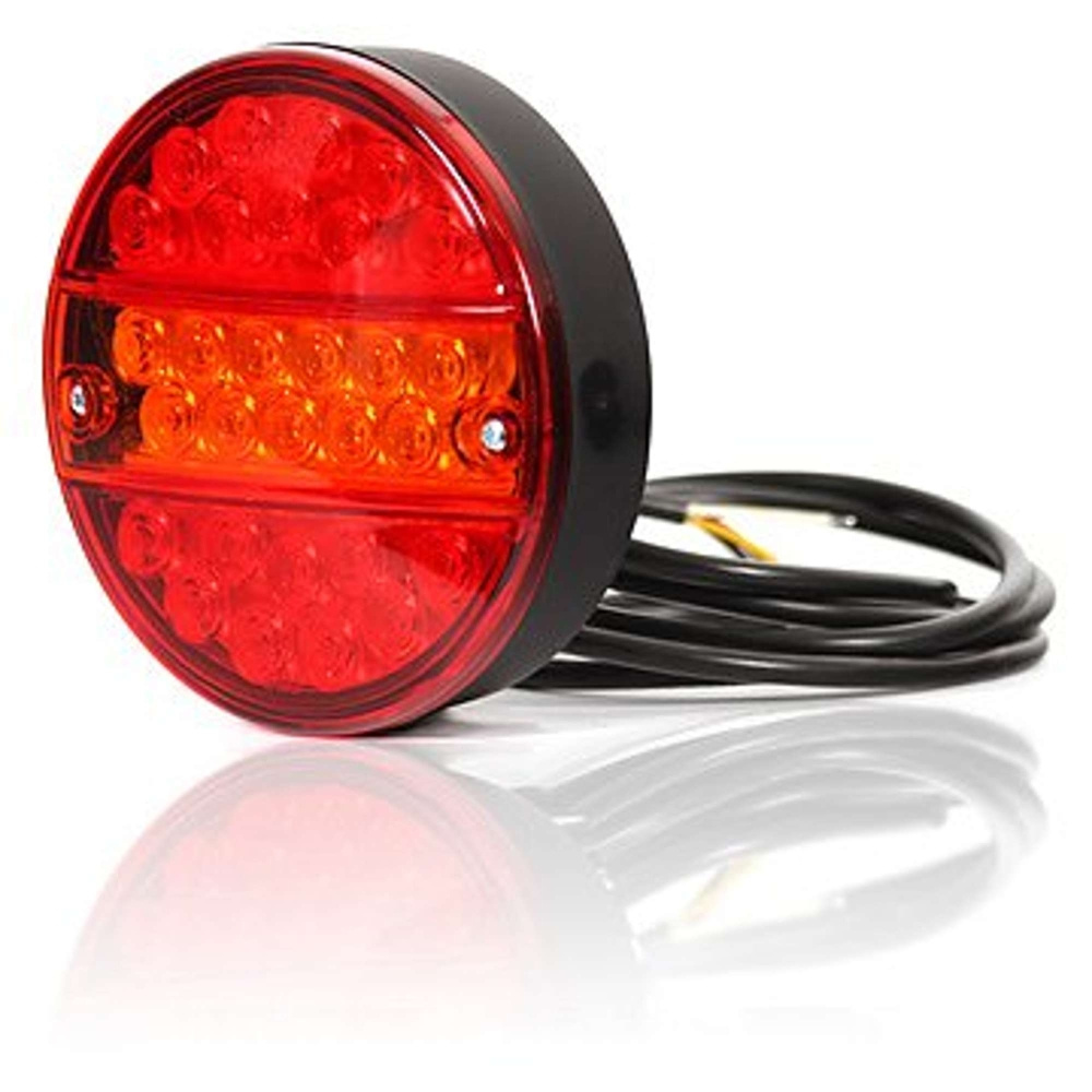 Strands Rückleuchte 3-Kammer LED 2-Farbig, 12-24V.