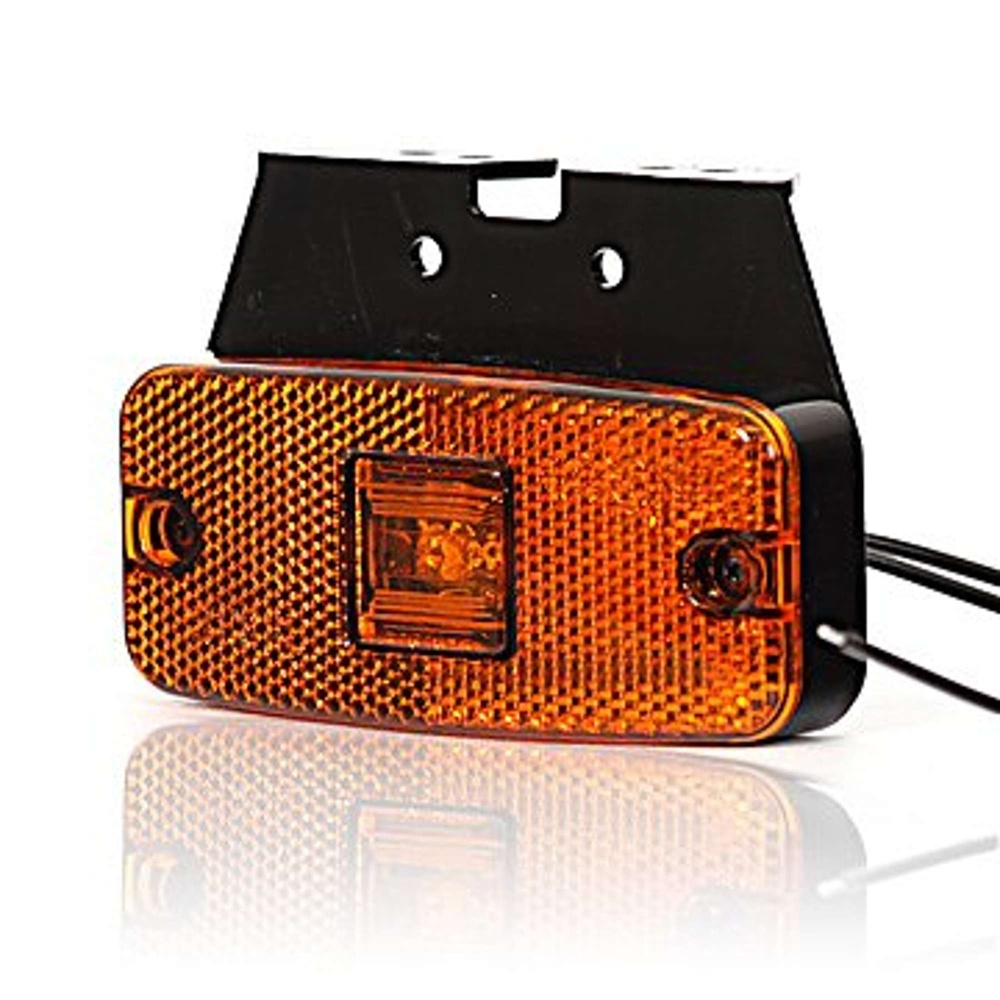 Strands LED-Seitenmarkierungsleuchte 111X50Mm orange 12-24V, 12-24V E-geprüft
