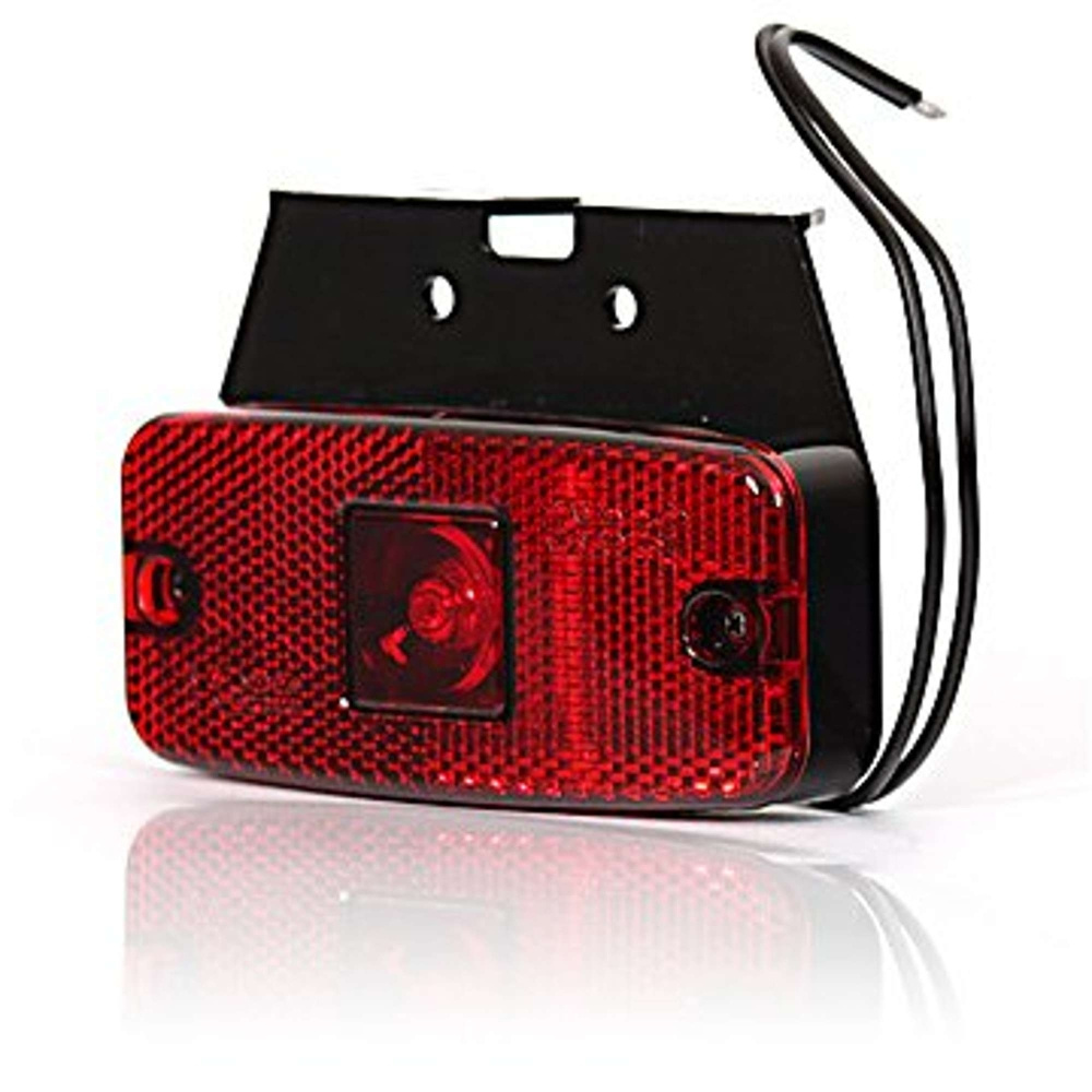 Strands Positionsleuchte LED 111X50Mm rot.12-24V, 12-24V E-geprüft