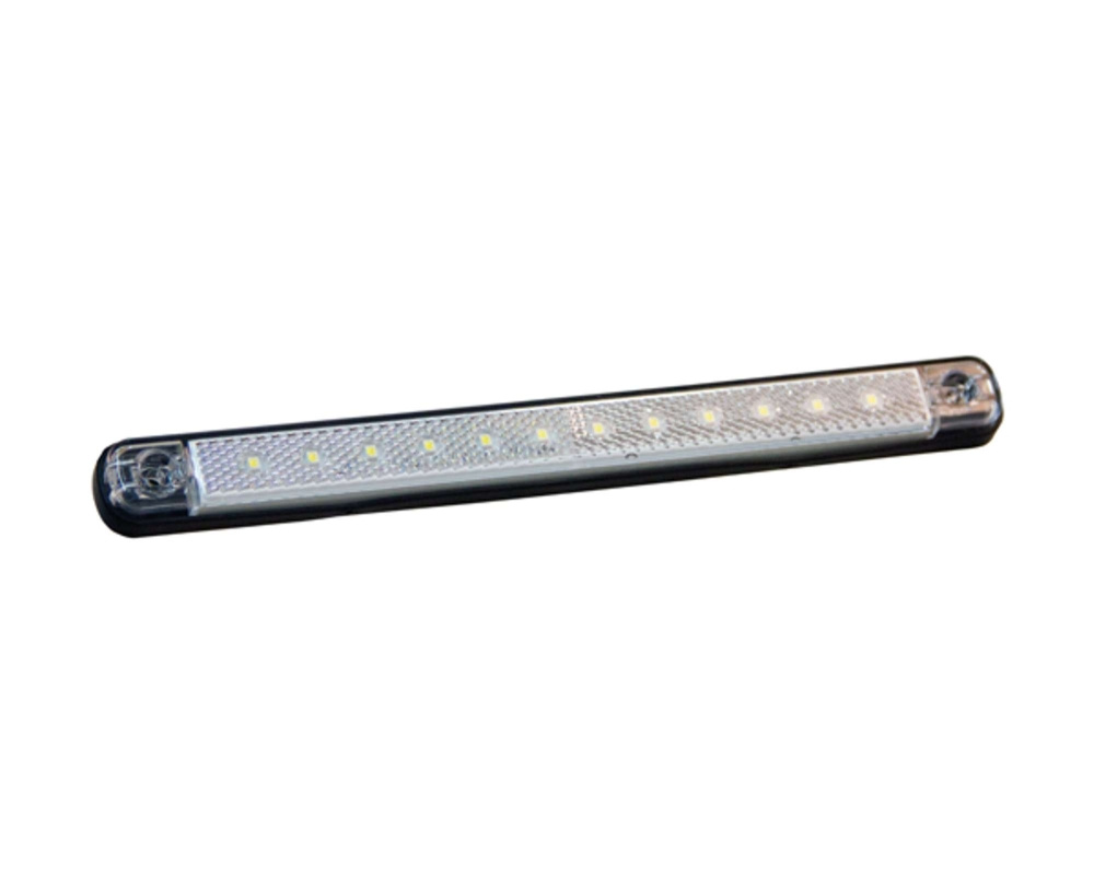 Strands Positionsleuchte weiß LED mit Reflektor,12-24V
