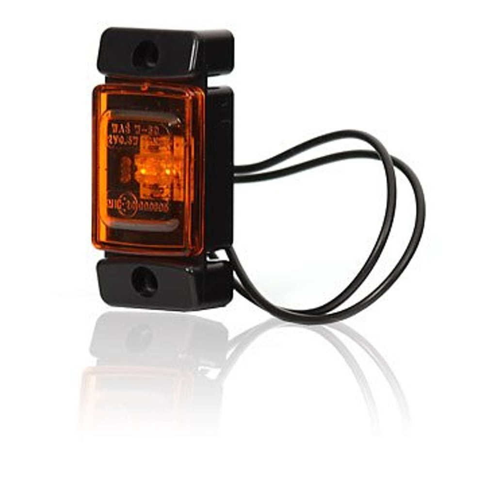 Strands Seitenmarkierungsleuchte LED orange, 12-24V, E-geprüft