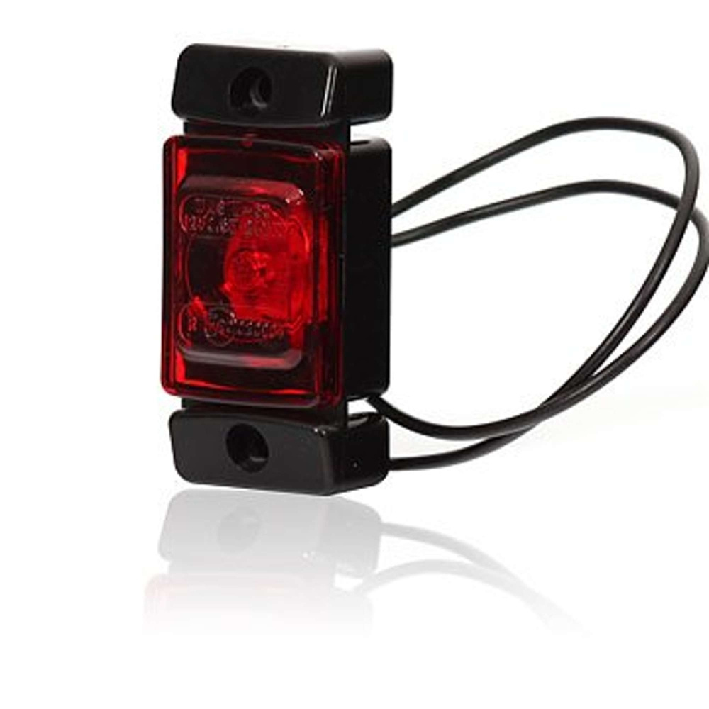 Strands Positionslicht LED rot, 12-24V, E-geprüft