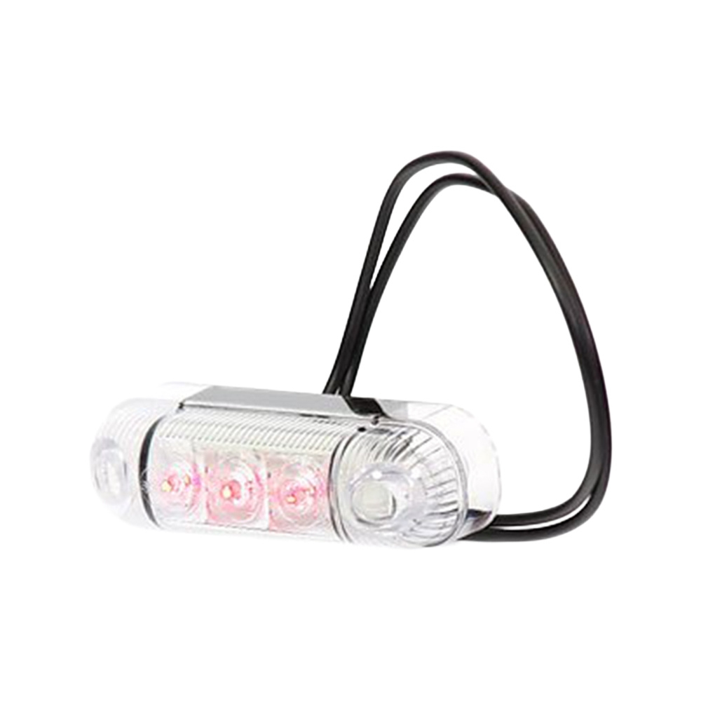 Strands Positionslicht 3 LED rot, 12-24V, E-geprüft