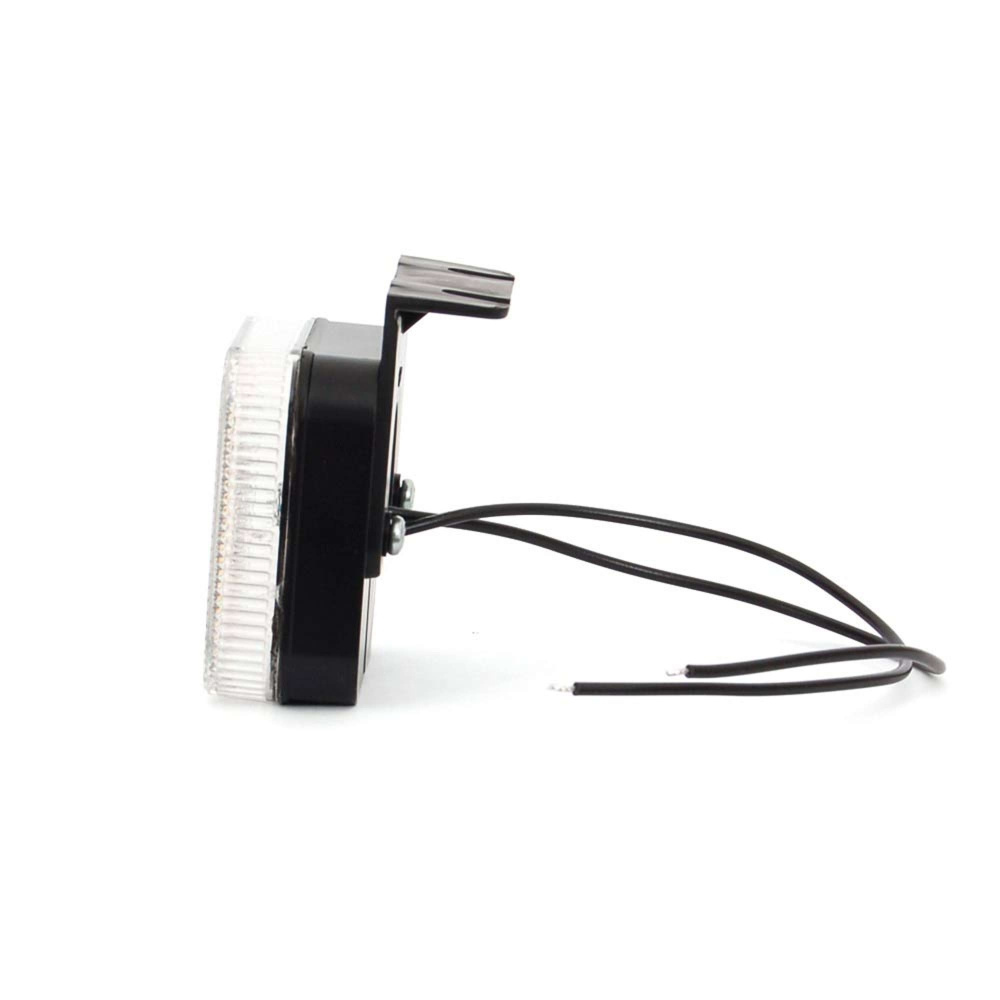 Strands Positionslicht weiß LED 12-24V, inkl. Winkelhalterung. E-geprüft
