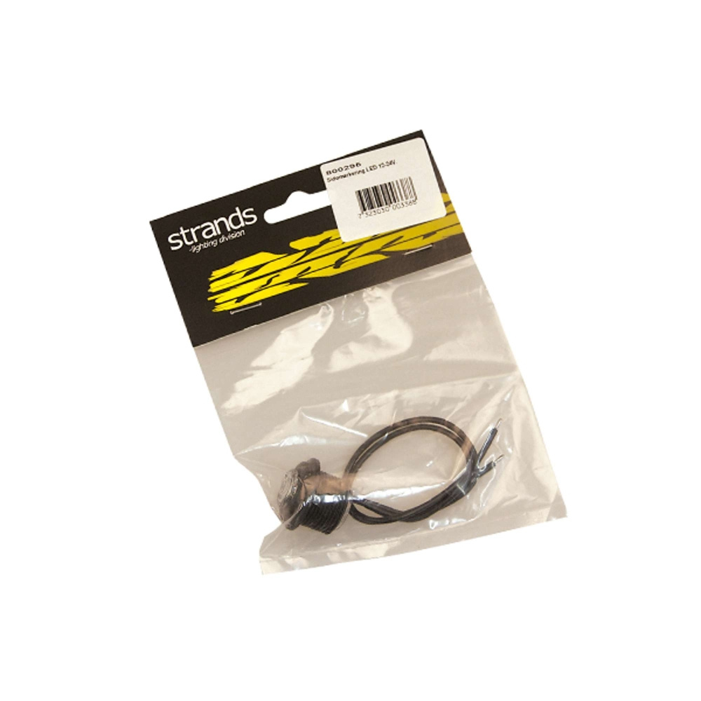 Strands Seitenmarkierungsleuchte LED 12-24V., passt in 21 mm Loch. E-geprüft. Orange