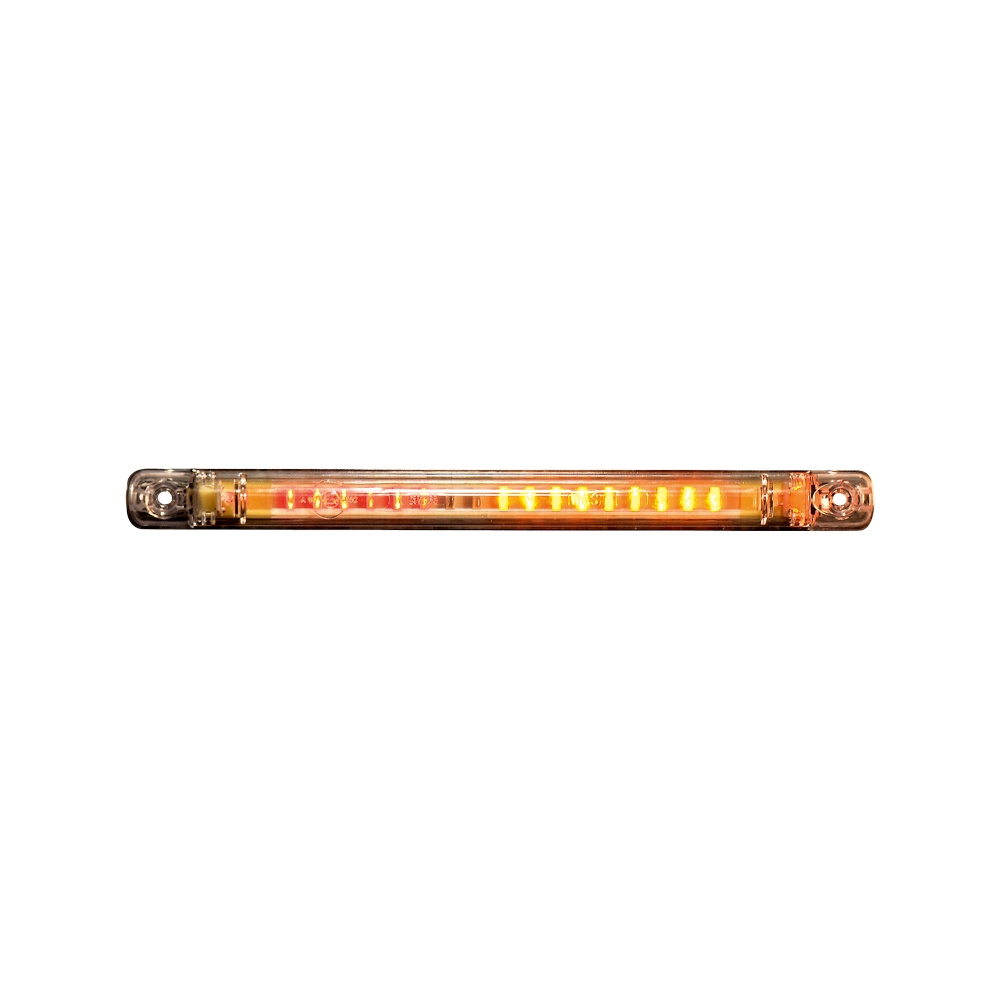 Strands faseroptische 3-Funktionen-Rückleuchte lang 237 mm