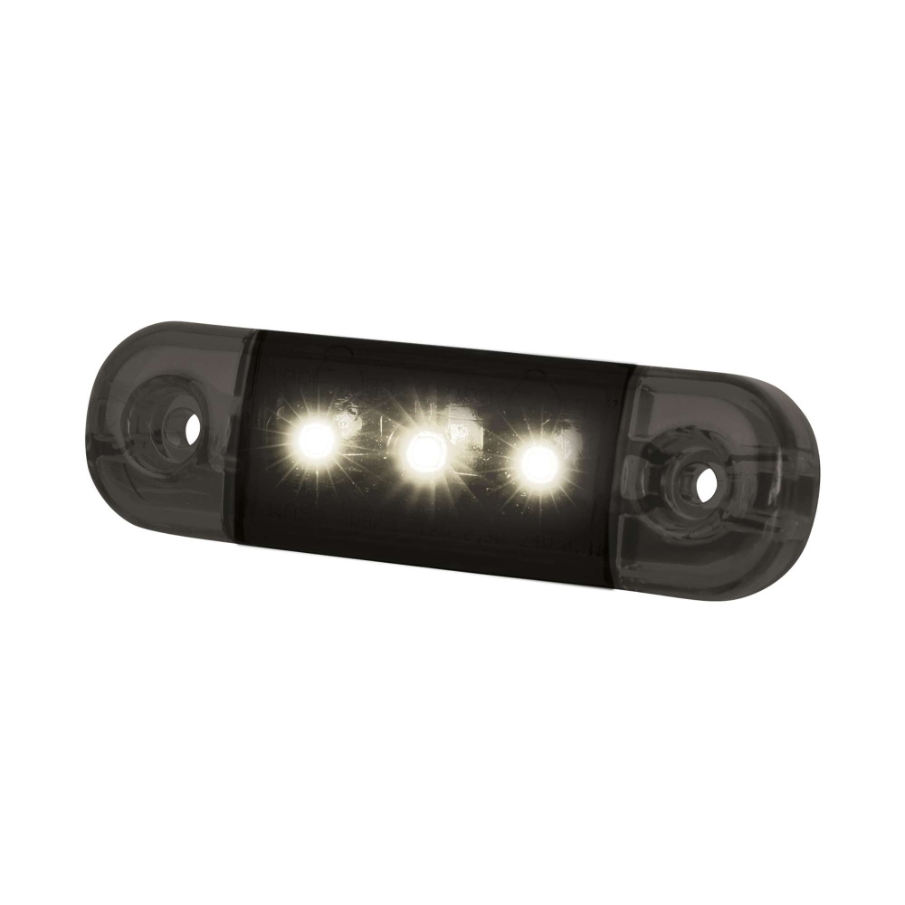 Strands Dark Knight Slim Positionsleuchte 3 LED, Weiß