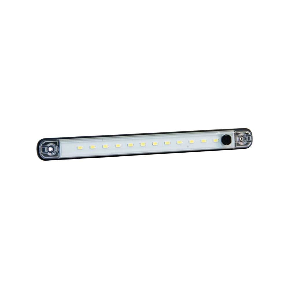 Strands Innenbeleuchtung Weiß 237 mm mit Schalter, 12V