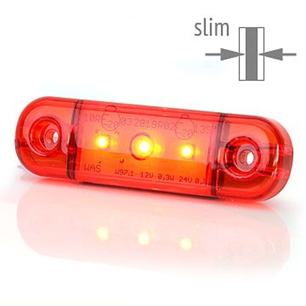 Strands Slim hintere Positionsleuchte 3 LED, DT