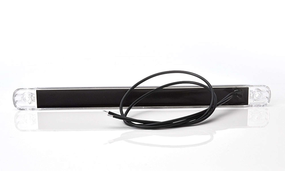 Strands Positionsleuchte Weiß Slim 9 LED, 9-36V IP68. E-geprüft.