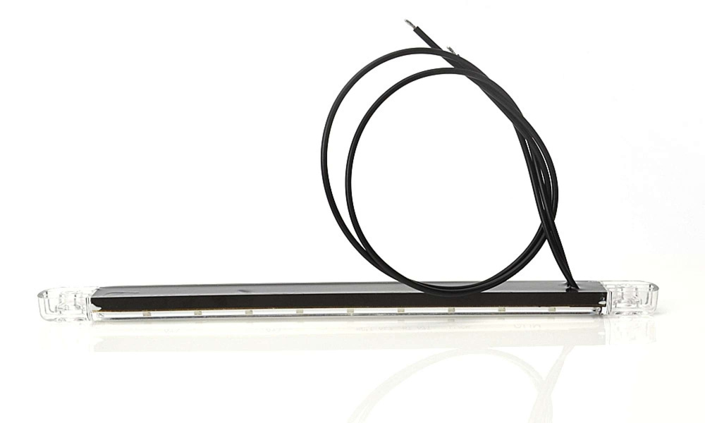 Strands Positionsleuchte Weiß Slim 9 LED, 9-36V IP68. E-geprüft.