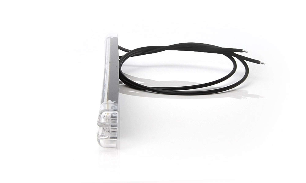 Strands Positionsleuchte Weiß Slim 9 LED, 9-36V IP68. E-geprüft.