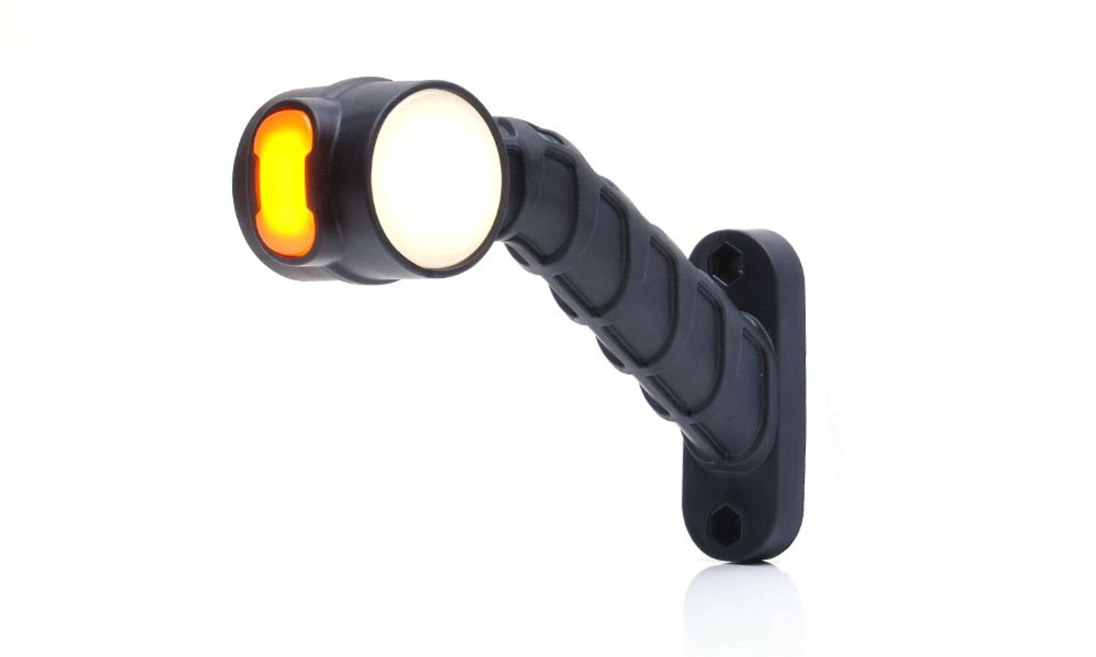 Strands langer Gummiarm 12-24V LED, L:189 mm H:140 mm B: 55 mm Weiß,Orange,Rot