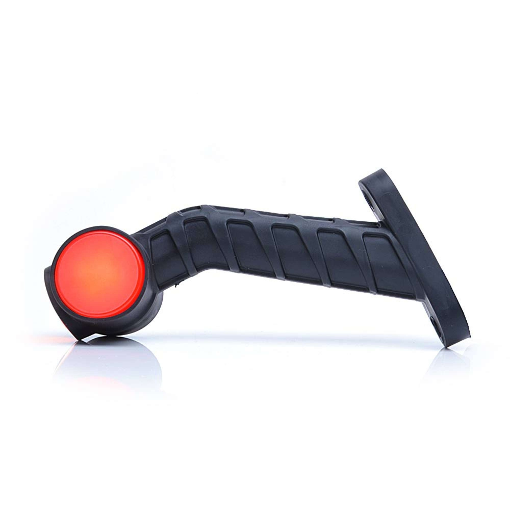 Strands langer Gummiarm 12-24V LED, L:189 mm H:140 mm B:55 mm Weiß,Orange,Rot