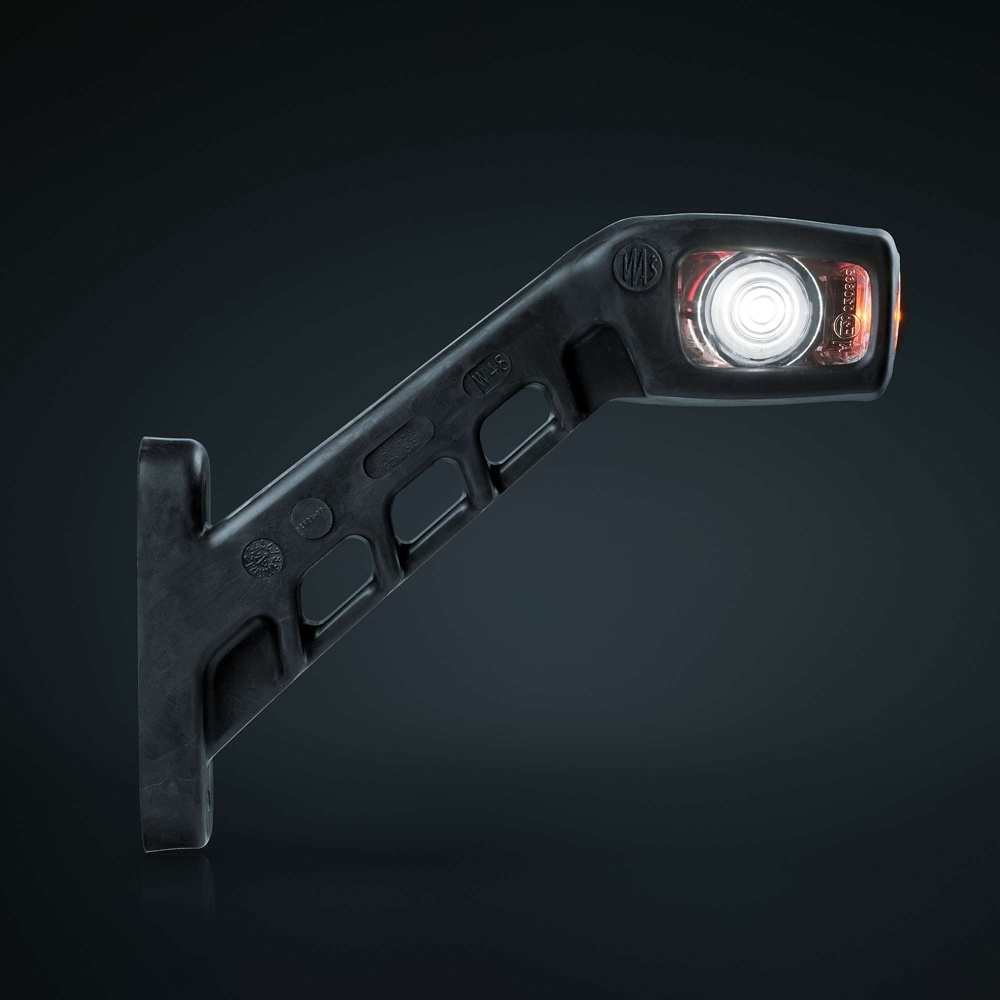 Strands langer Gummiarm LED links