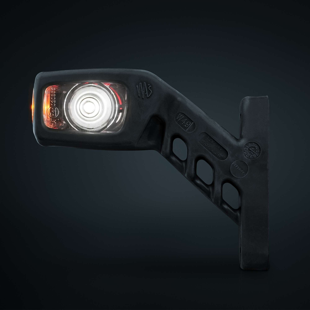 Strands kurzer Gummiarm LED rechts
