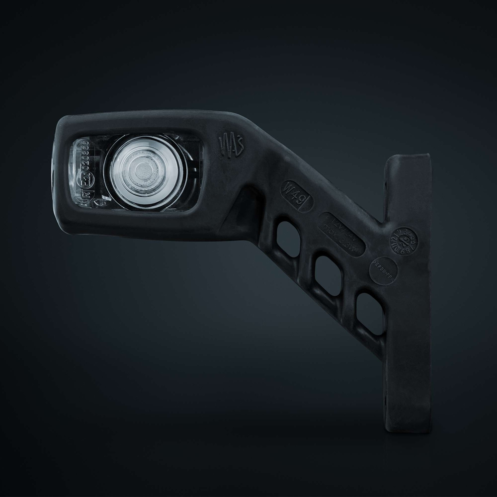 Strands kurzer Gummiarm LED rechts