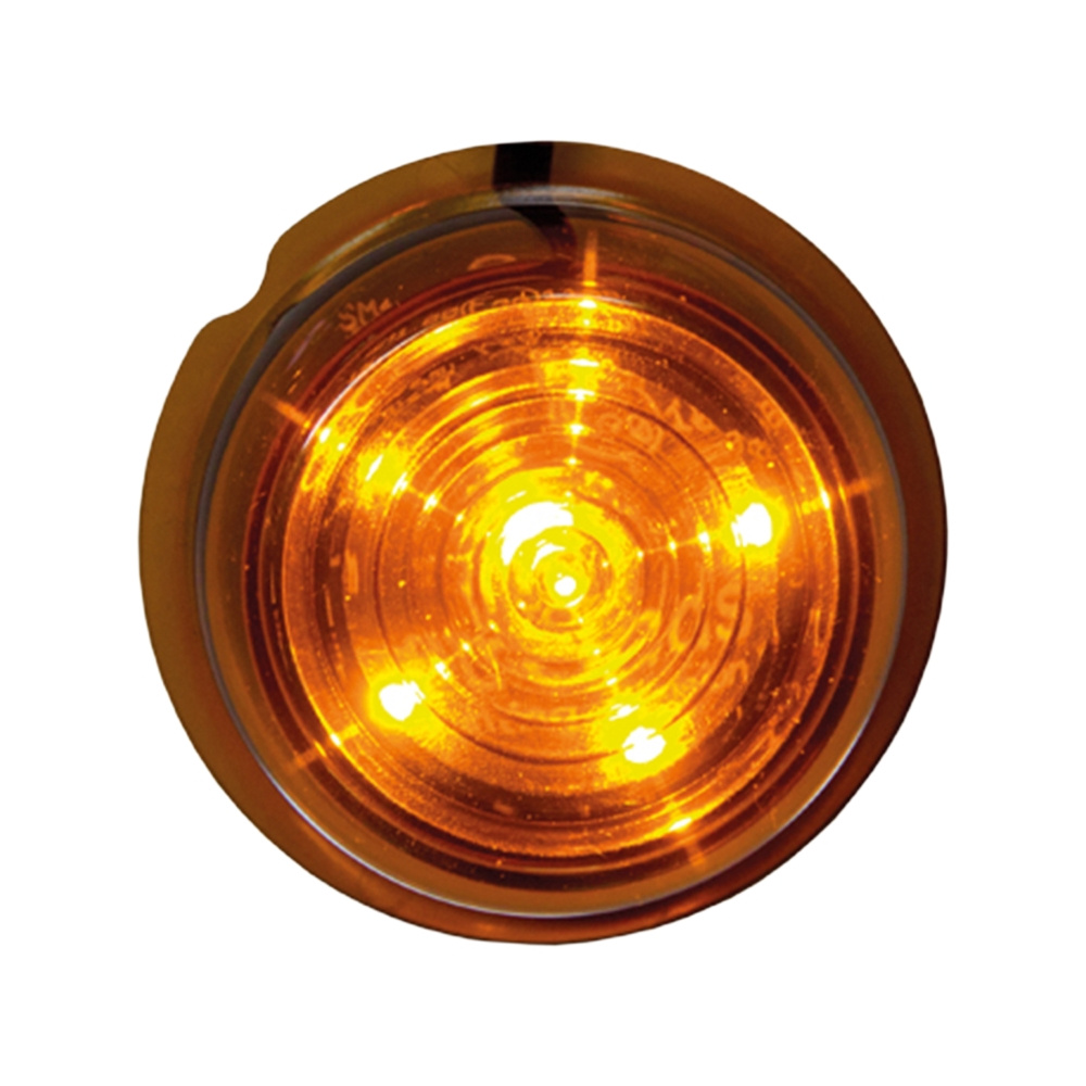 Strands Viking Seitenmarkierung 6 LED, orange Linse.