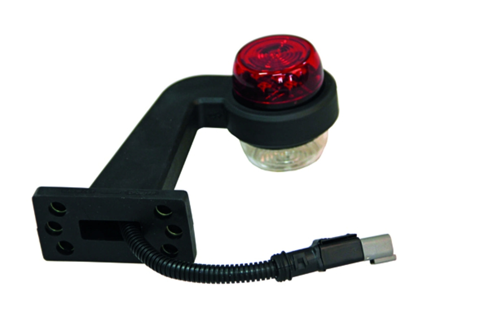 Strands Komplett links Gummiarm mit Positionslicht, weiß und rot