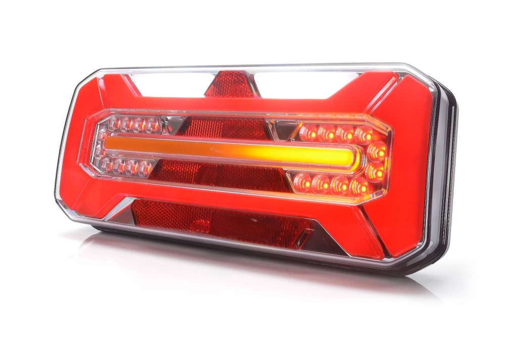Strands 5-Funktions-LED-Rücklicht - links, 12-24V DC, dynamischer Blinker, IP66/68