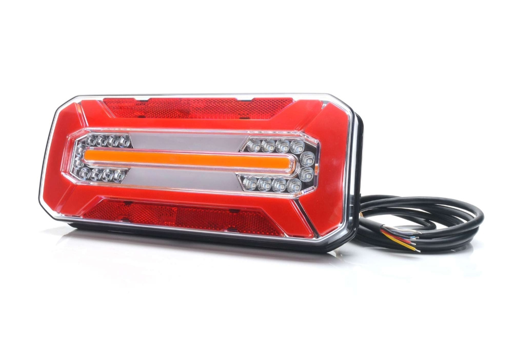 Strands 5-Funktions-LED-Rücklicht - Universal, 12-24V DC, dynamischer Blinker, IP66/68
