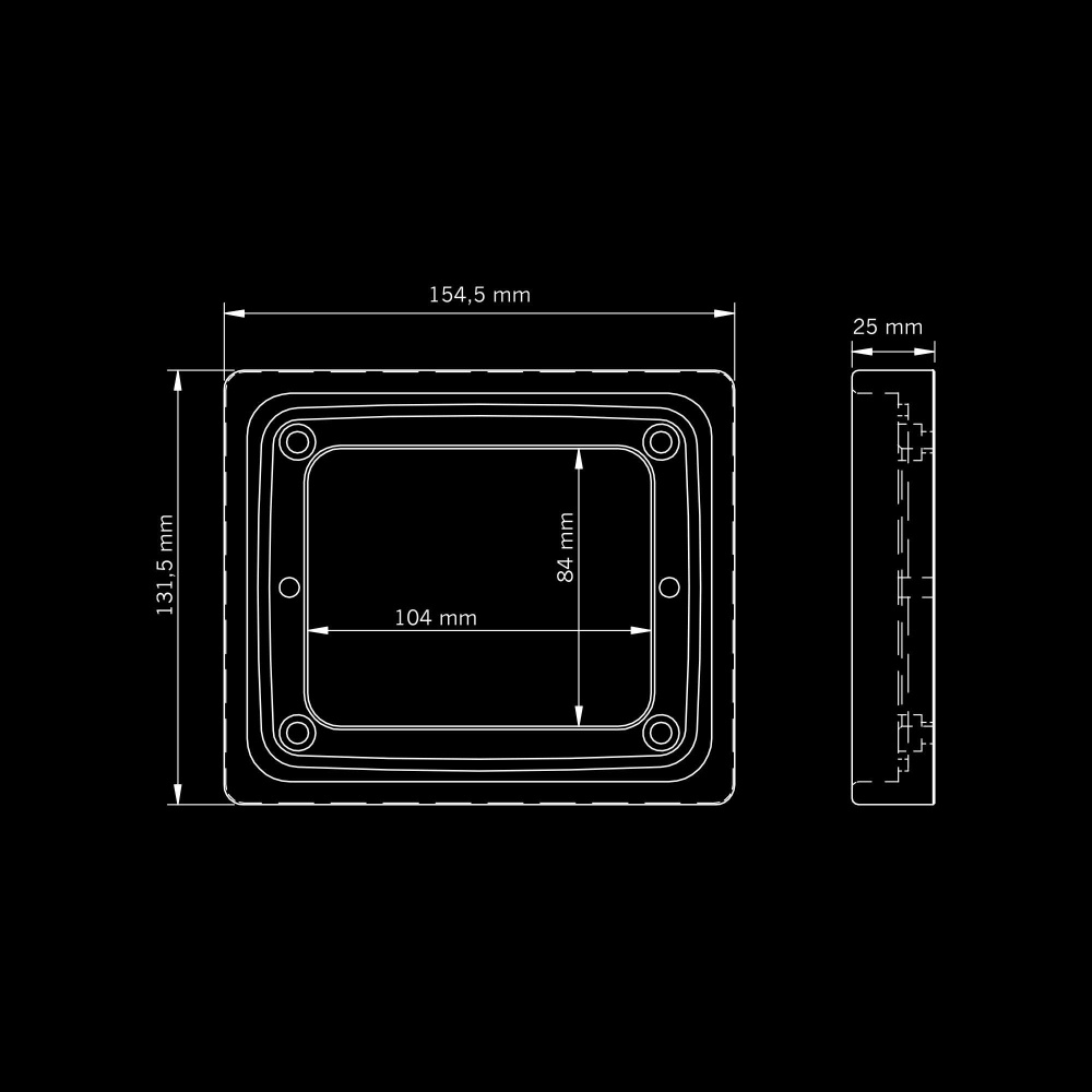 Strands Ize LED Frame Single
