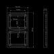 Strands Ize LED Frame Double Strands Ize LED Frame Double