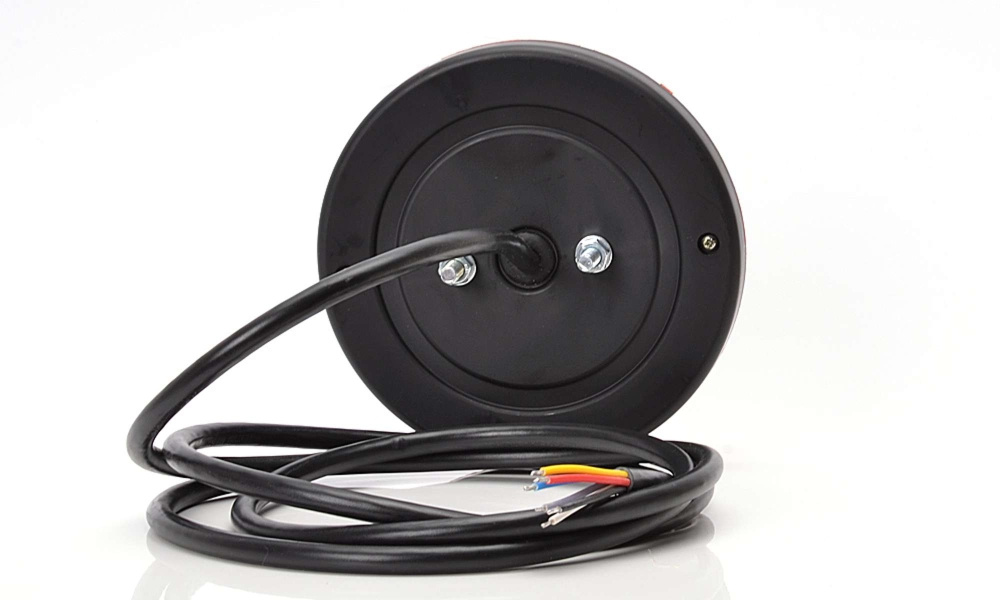 Strands Rund LED 5 Kammer 12-24V, 142 mm Durchmesser, farbige Linse