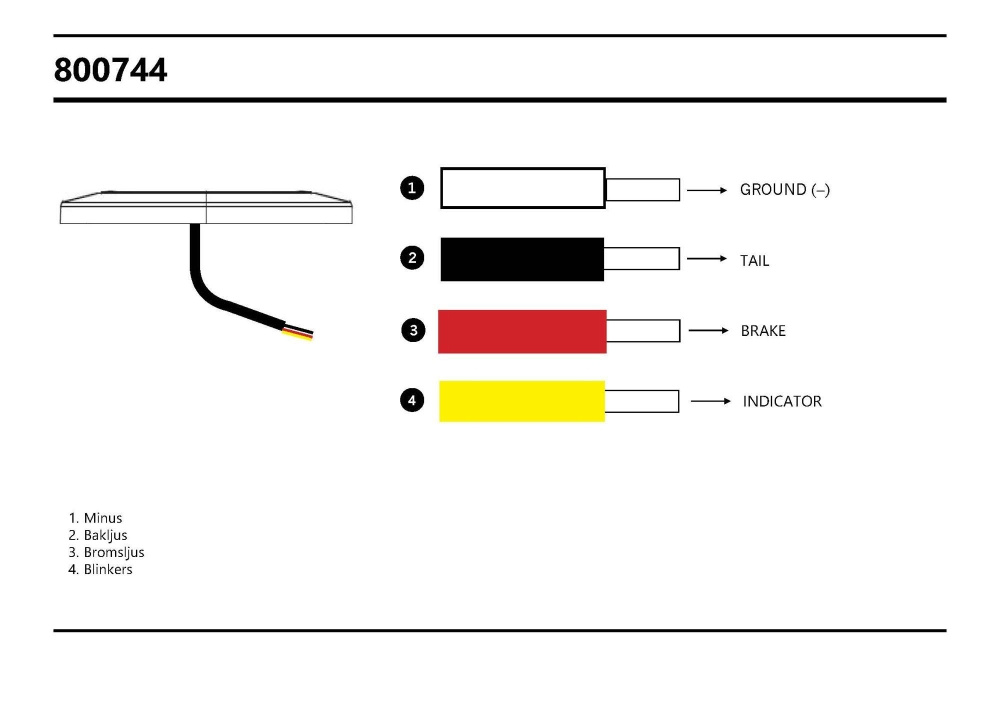 Strands Rund LED 3 Kammer 12-24V, 142 mm Durchmesser