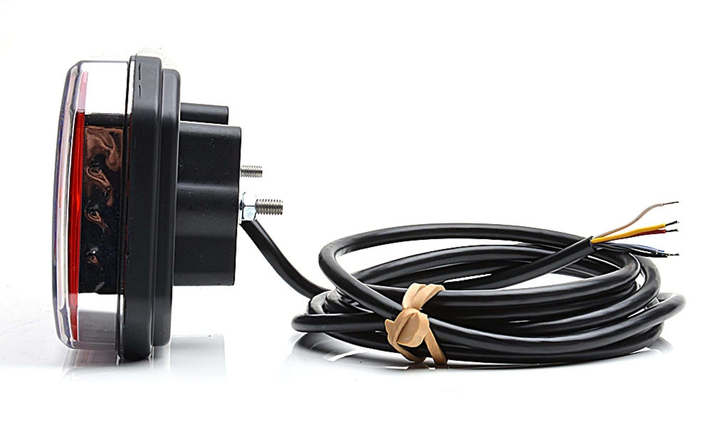 Strands LED Rückleuchte universal 12-24V, 5 Funktionen. Dynamischer Blinker