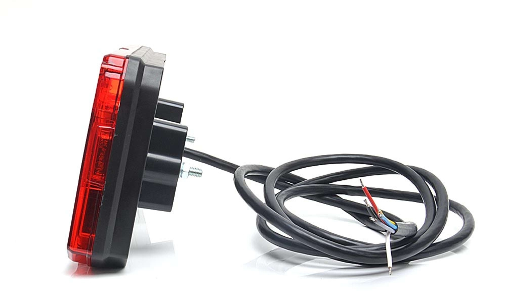 Strands Rückleuchte 5 Kammer LED links, 12-24V DC Rück, Bremse, Rückfahr, Nebel, Blinker