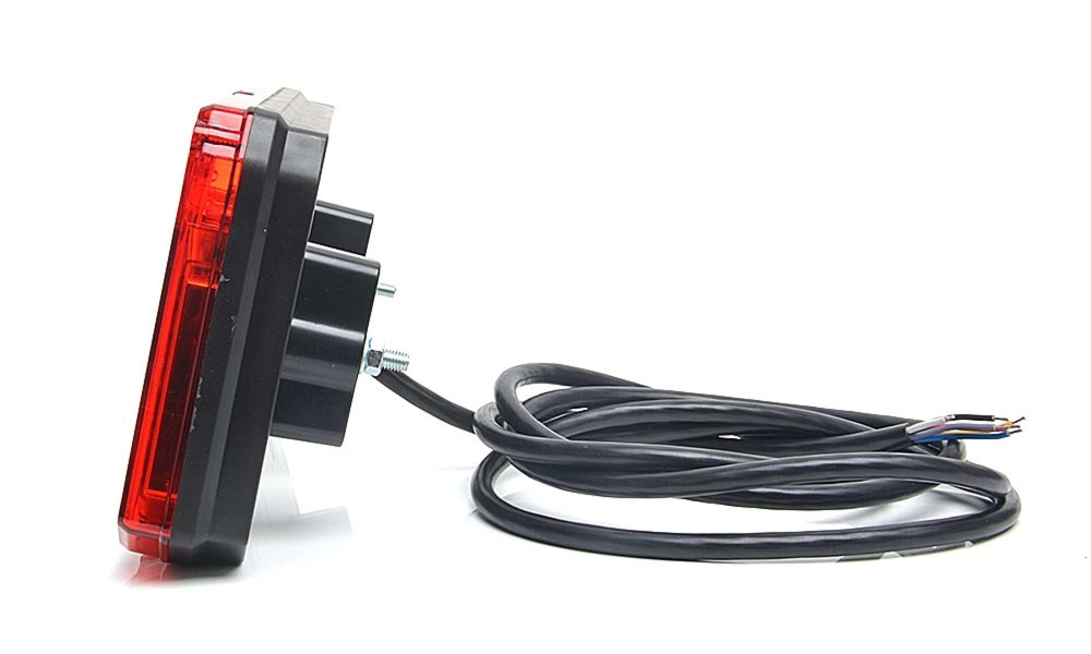 Strands 5-Kammer-LED-Rückleuchte rechts, 12-24V DC hinten, Bremslicht, Rückfahrlicht, Dimmlicht, Blinker