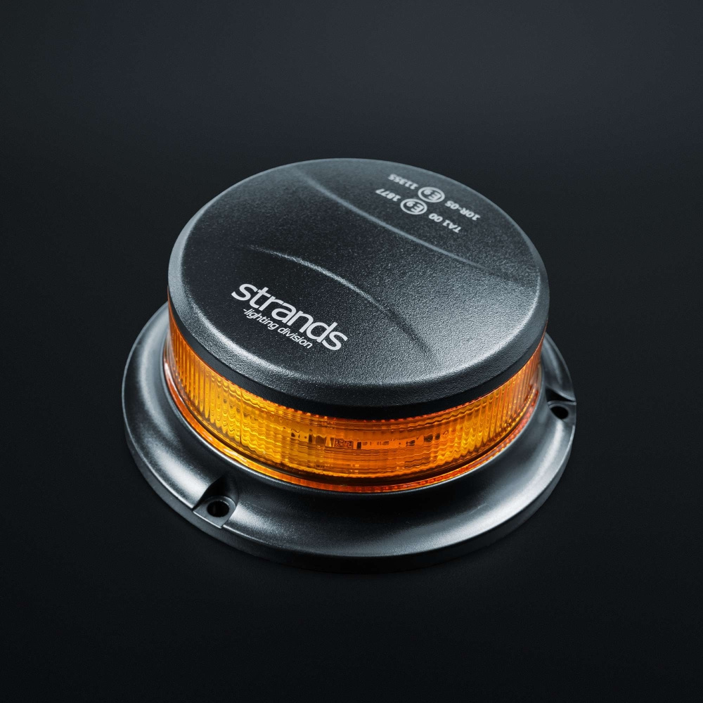 Strands Slim rotierende Warnleuchte LED orange