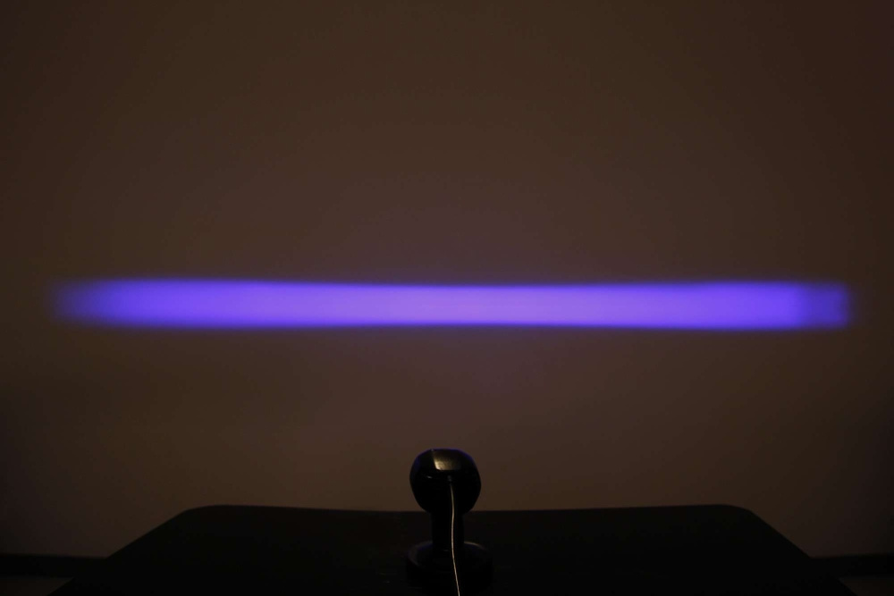 Strands blaue Linien-Staplerleuchte 7W