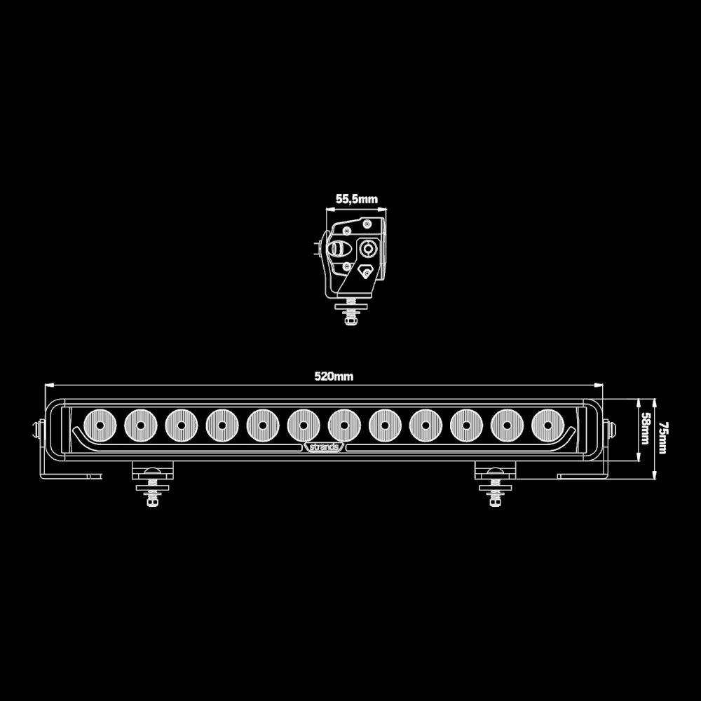 Strands Dark Knight Identity LED-Leiste 20
