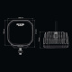 Strands For9T No-Glare Arbeitsleuchte 78W Strands For9T No-Glare Arbeitsleuchte 78W