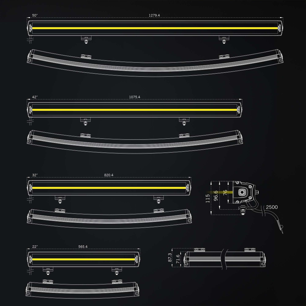 Strands Siberia XP Drc LED-Leiste 50