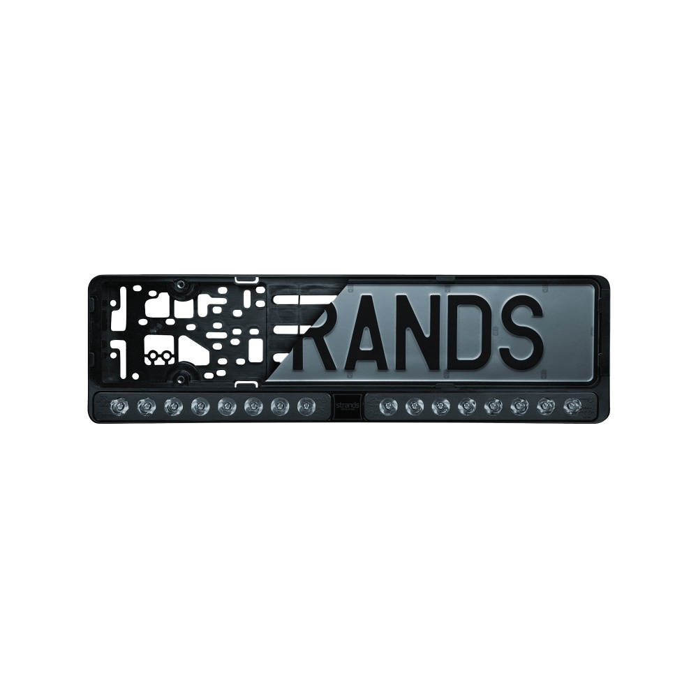 Strands NUUK E-Line Duo schwarze LED-Leiste 2X10