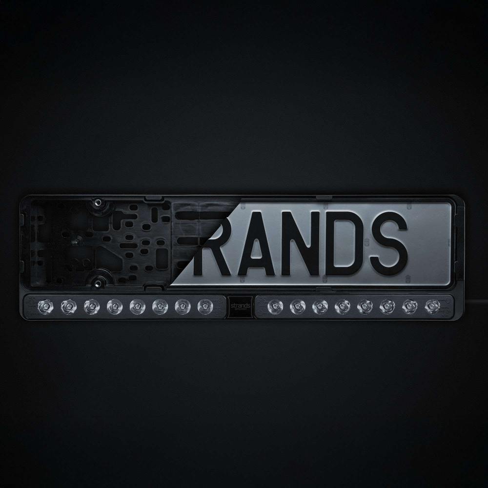 Strands NUUK E-Line Duo schwarze LED-Leiste 2X10