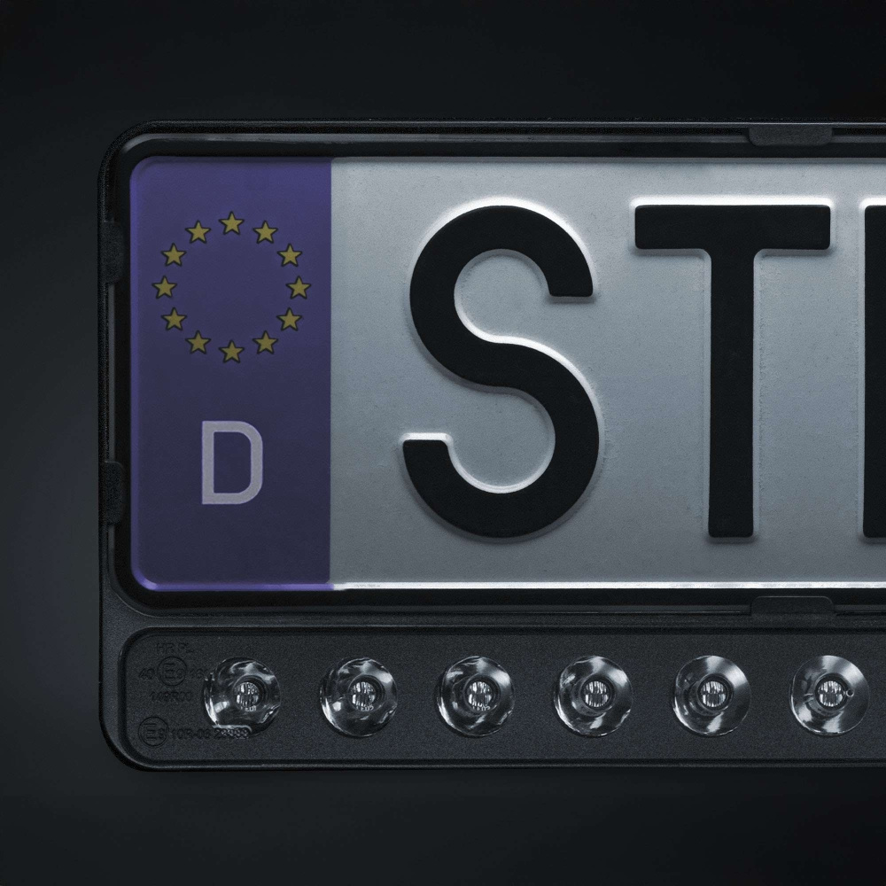 Strands NUUK E-Line Duo schwarze LED-Leiste 2X10