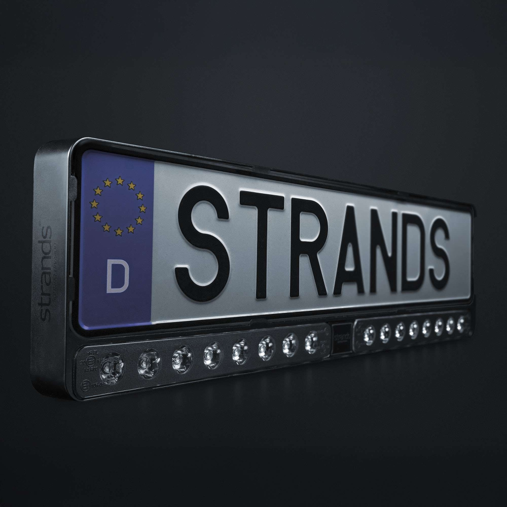 Strands NUUK E-Line Duo schwarze LED-Leiste 2X10