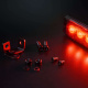 Strands Dark Knight Sm6 Rot Strands Dark Knight Sm6 Rot