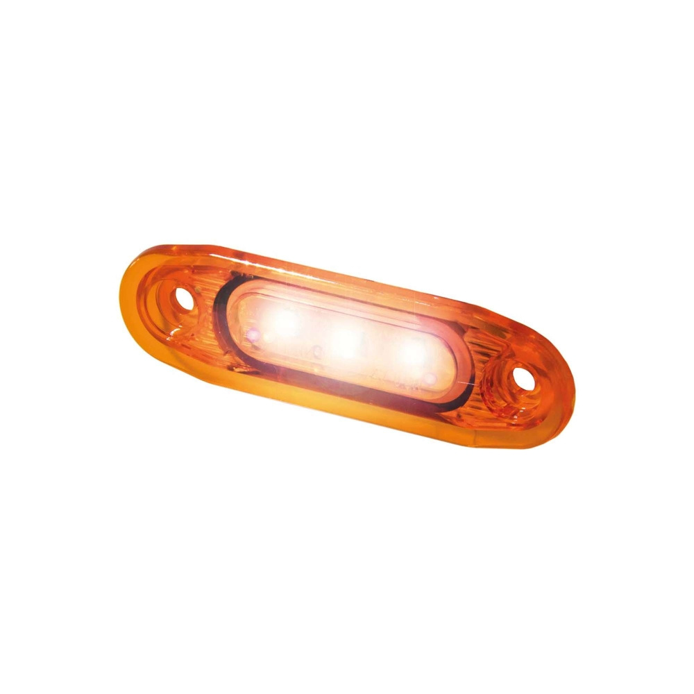 Strands Seitenmarkierungslicht Orange LED, 79X26Mm, 5 m Kabel