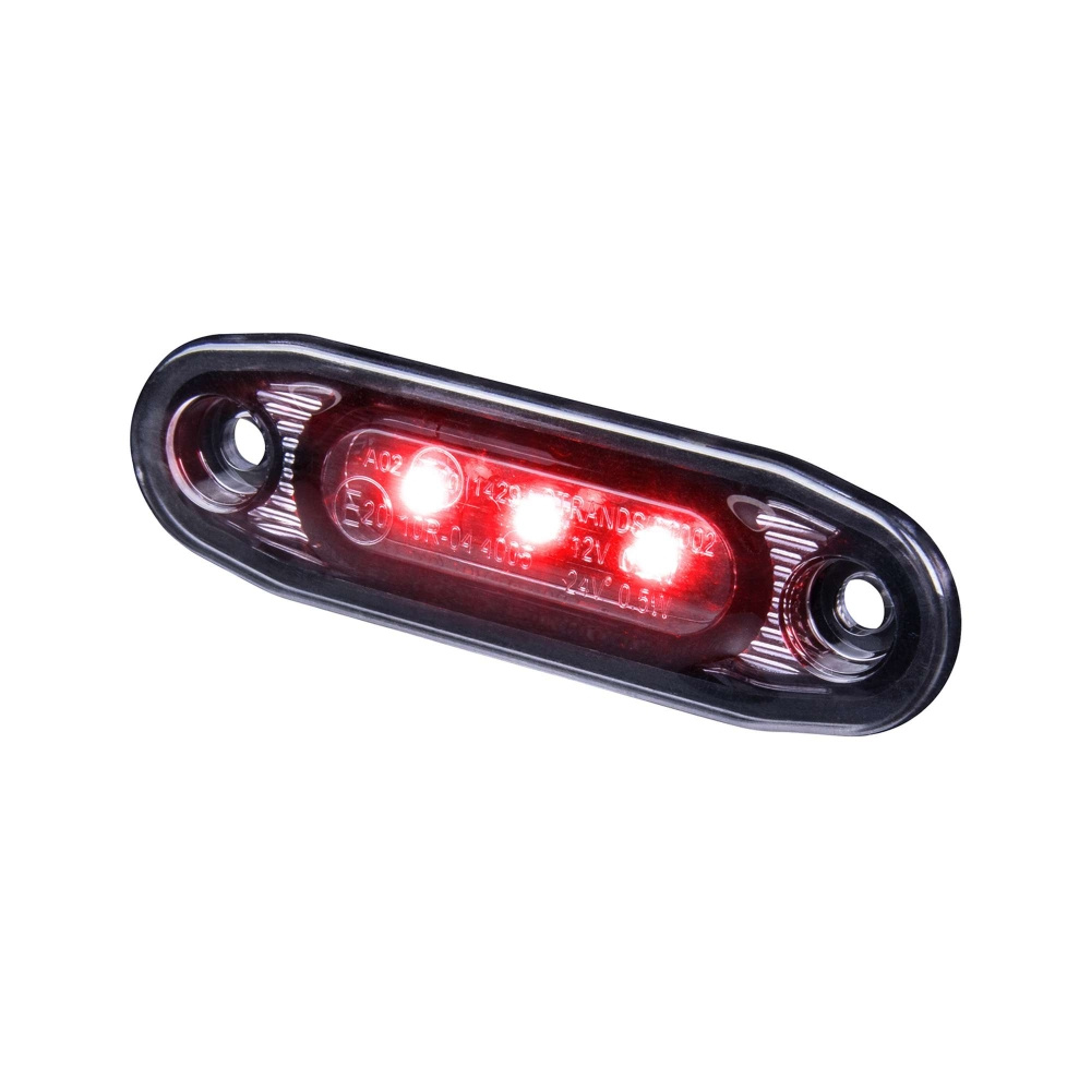 Strands Dark Knight Ultra Slim Positionslicht Rot LED