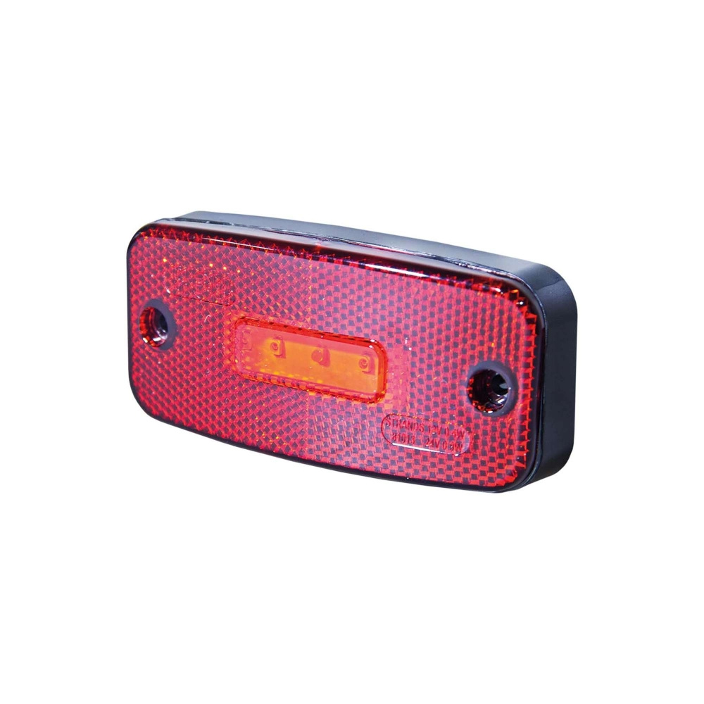 Strands Positionslicht LED Rot 5 LED, E-geprüft, 12-24V