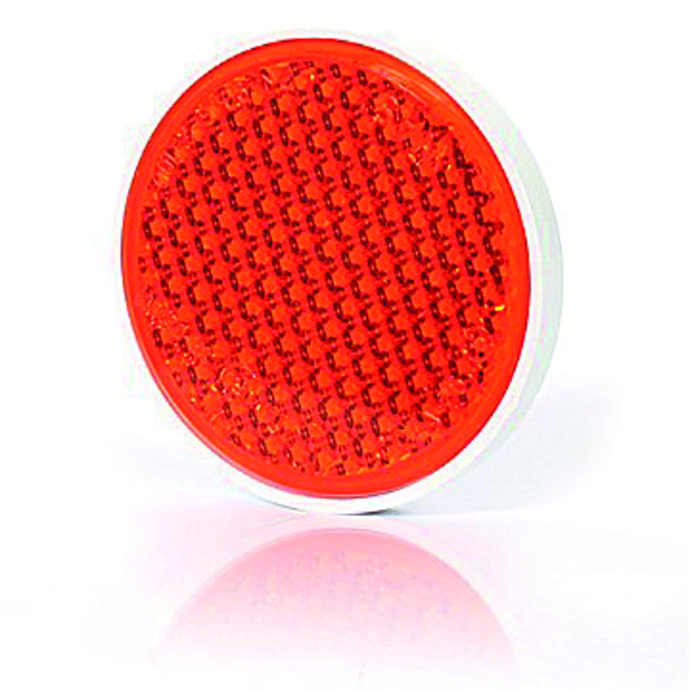 Strands orangefarbener Reflektor rund