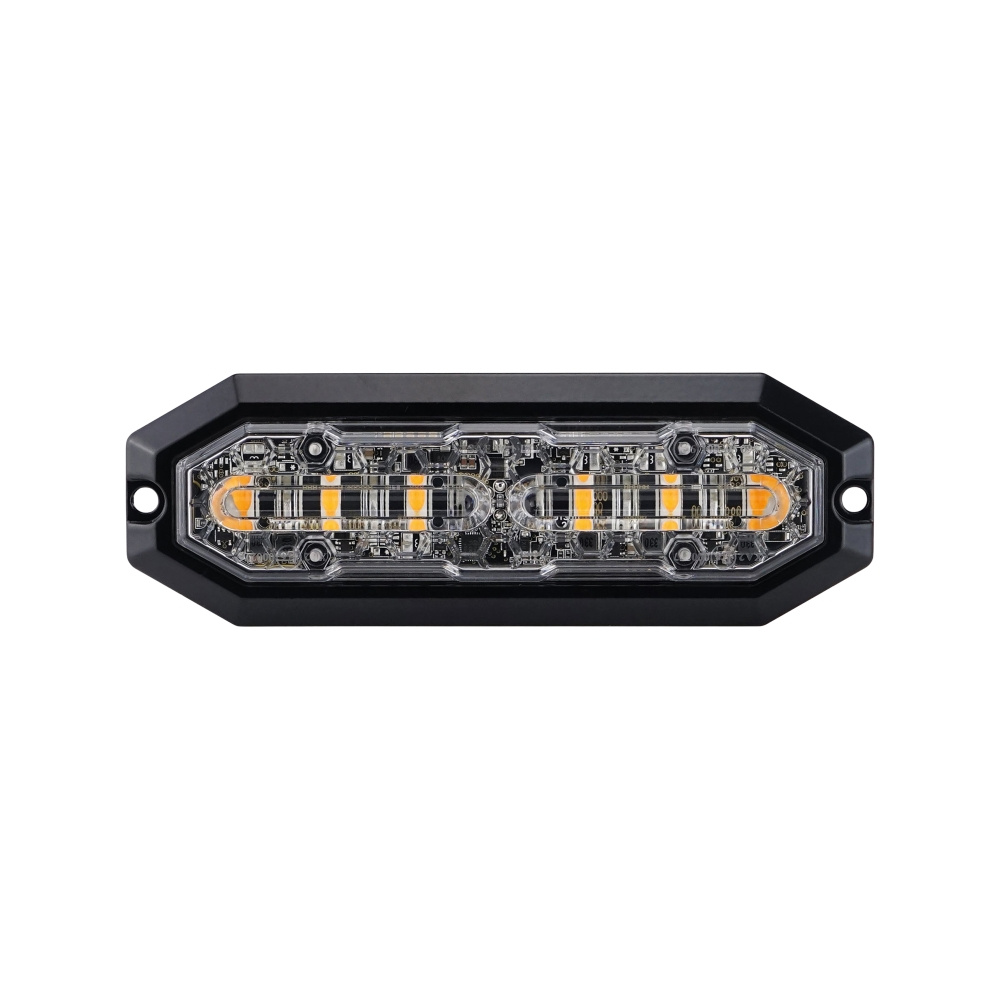 Strands gerichtetes Blitzlicht orange 6 LED