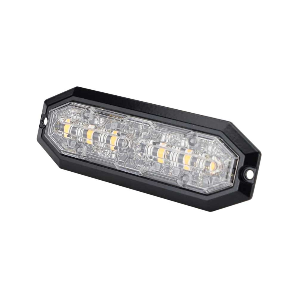 Strands gerichtetes Blitzlicht orange 6 LED