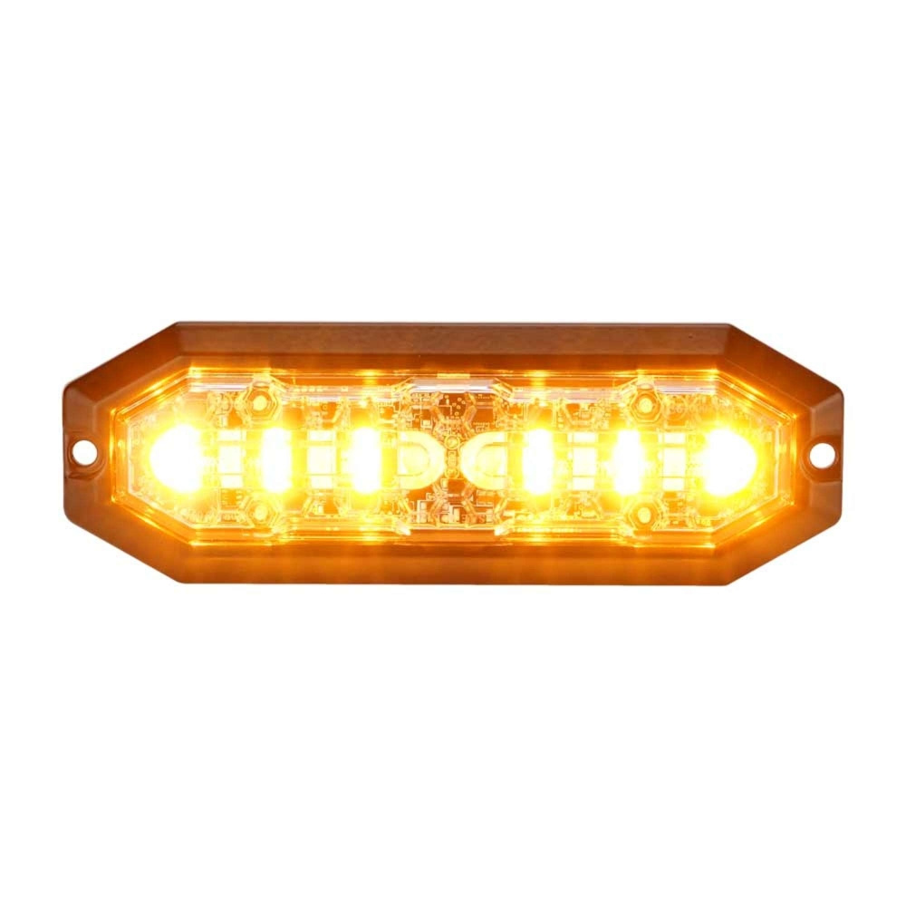 Strands Duo gerichtetes Blitzlicht weiß/orange 12 LED